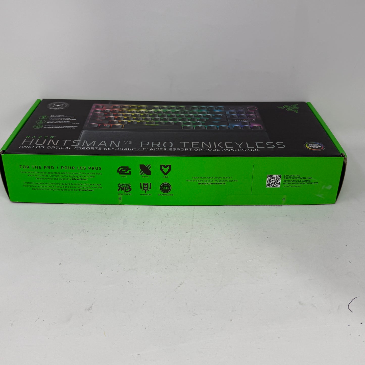 Razer Huntsman V3 Pro Tenkeyless Analog Optical Esports Keyboard RZ03-0498 Black