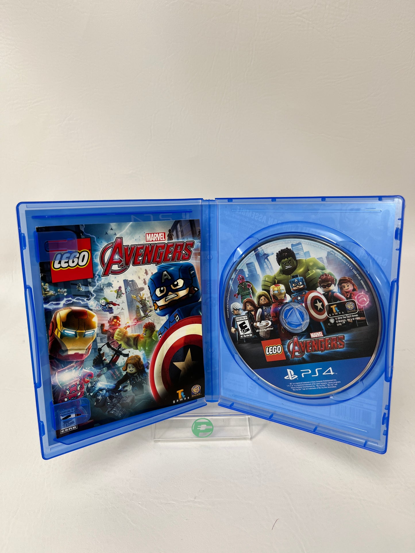 Lot of 2 Sony PlayStation 4 PS4 LEGO Marvel's Avengers & LEGO Movie 2 Videogame 