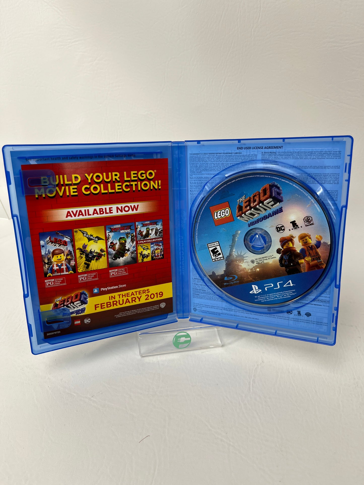 Lot of 2 Sony PlayStation 4 PS4 LEGO Marvel's Avengers & LEGO Movie 2 Videogame 