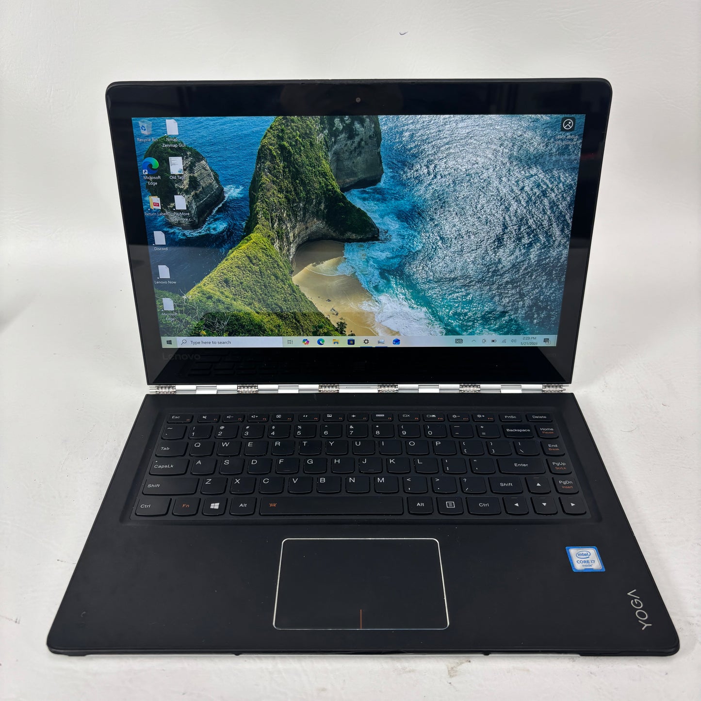 Lenovo Yoga 900-13ISK2 Signature Edition 900-13ISK2 13.3" i7-6560U 2.2GHz 16GB RAM 512GB SSD