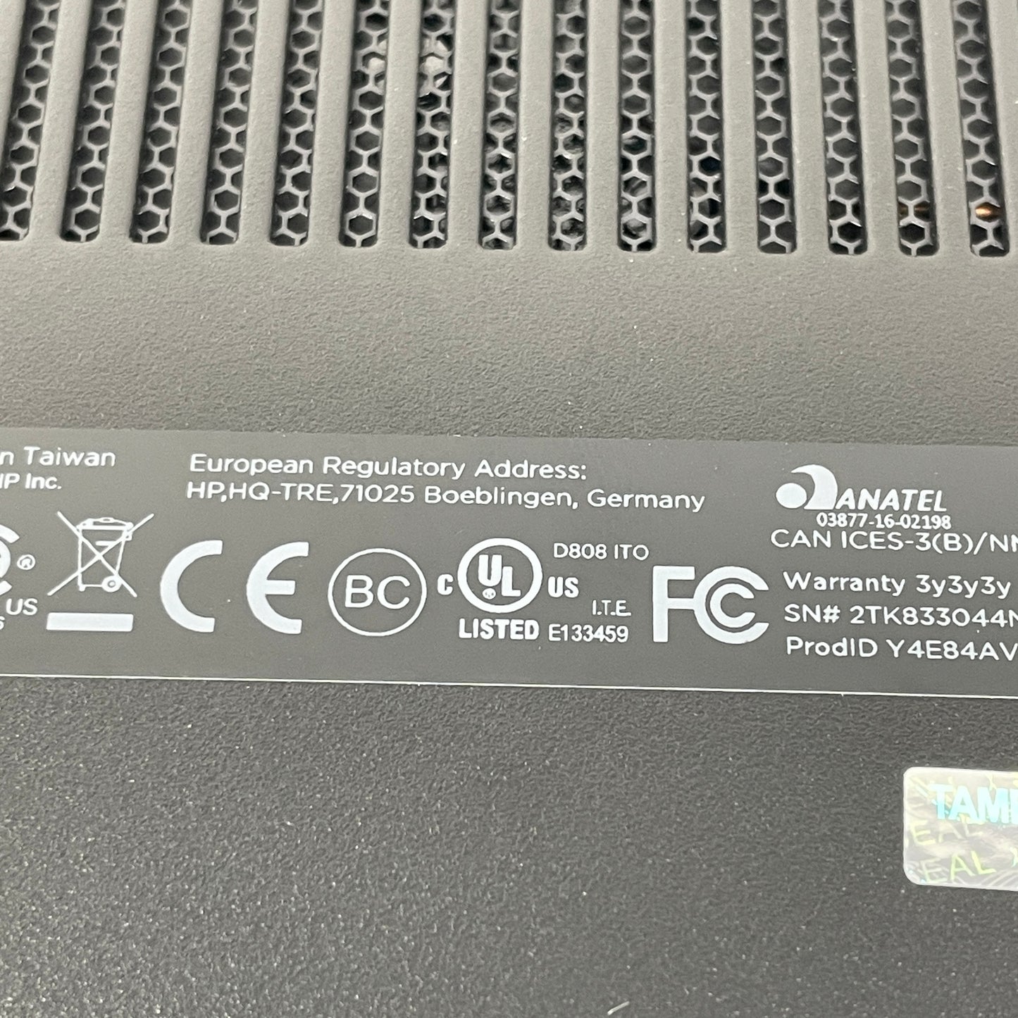 HP ZBook MFGAR6 15.6" Xeon E3-1505M v6 3.0GHz 32GB RAM 512GB SSD Quadro M2200
