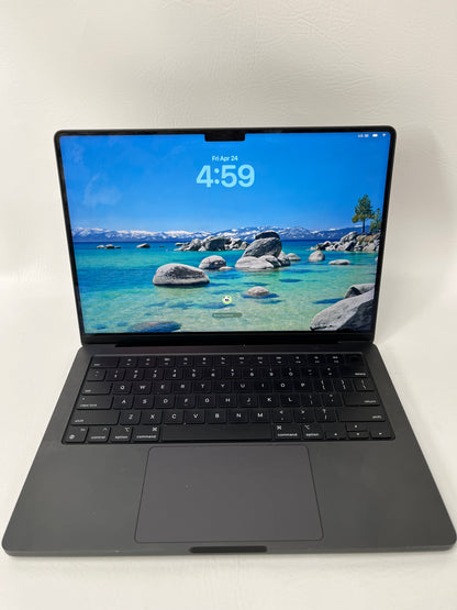 2023 Apple MacBook Pro 14" M3 Pro 14C GPU 4.0GHz 18GB RAM 512GB SSD MRX33LL/A
