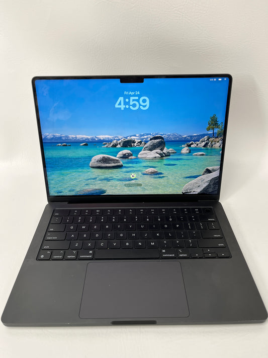 2023 Apple MacBook Pro 14" M3 Pro 14C GPU 4.0GHz 18GB RAM 512GB SSD MRX33LL/A