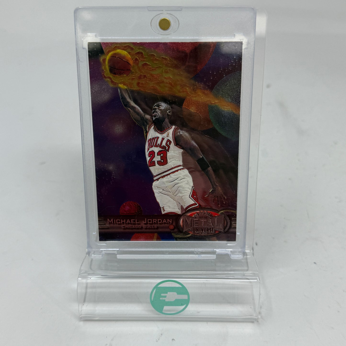 1997-98 SkyBox Metal Universe #23 Michael Jordan Chicago Bulls NBA HOF Base Card
