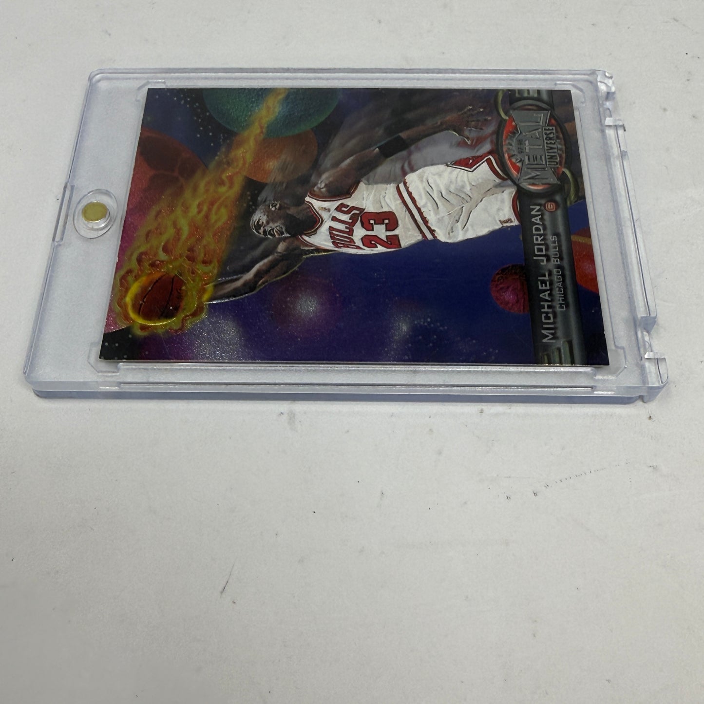 1997-98 SkyBox Metal Universe #23 Michael Jordan Chicago Bulls NBA HOF Base Card