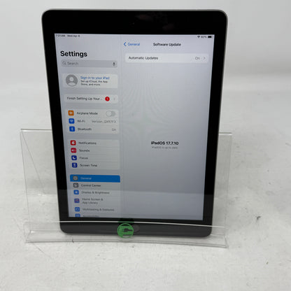 WiFi Only Apple iPad 6th Gen 32GB Silver MR7F2LL/A