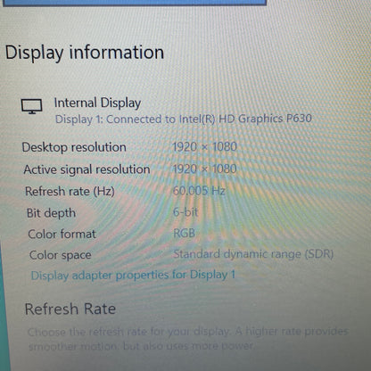 HP ZBook MFGAR6 15.6" Xeon E3-1505M v6 3.0GHz 32GB RAM 512GB SSD Quadro M2200