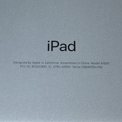 WiFi Only Apple iPad 6th Gen 32GB Silver MR7F2LL/A