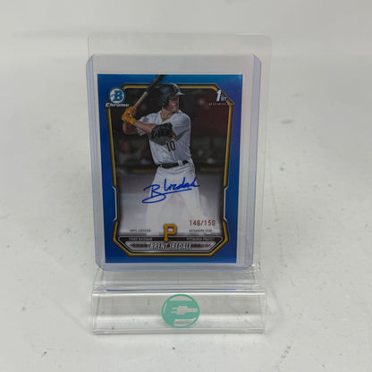 Brent Iredale 2026 Bowman Chrome 1st Autograph Blue Refractor /150 #CPA-BI