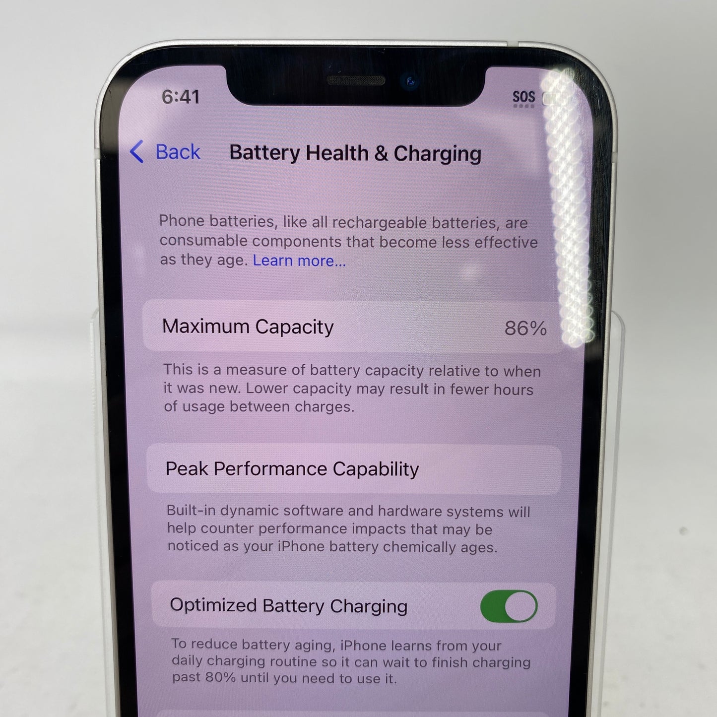 Factory Unlocked Apple iPhone 12 64GB White MGFM3LL/A