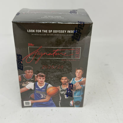 2025 2026 Topps NBA Signature Class Factory Sealed Blaster