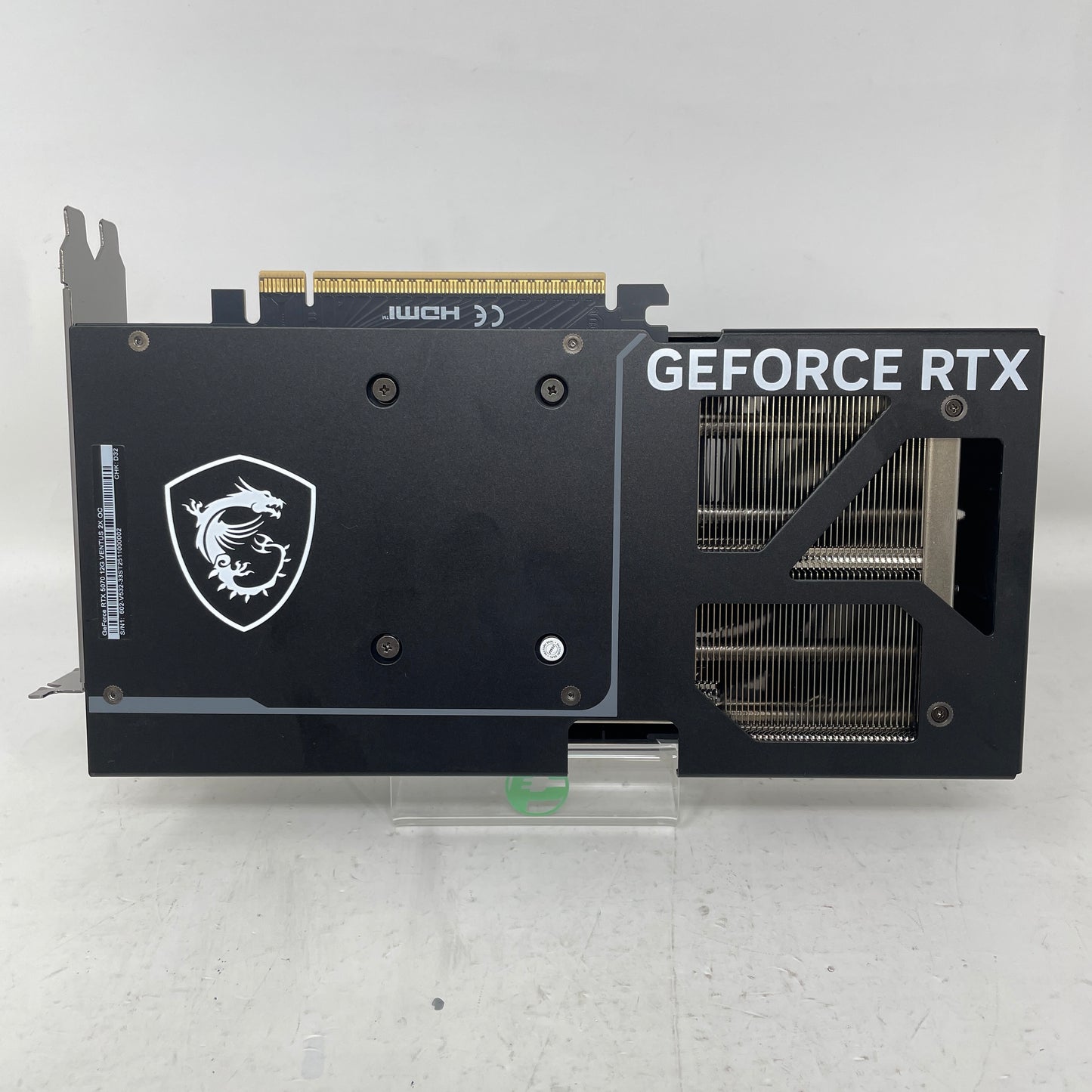 MSI GeForce RTX 5070 Ventus 2X OC 12GB GDDR7 Graphics Card MS-V532