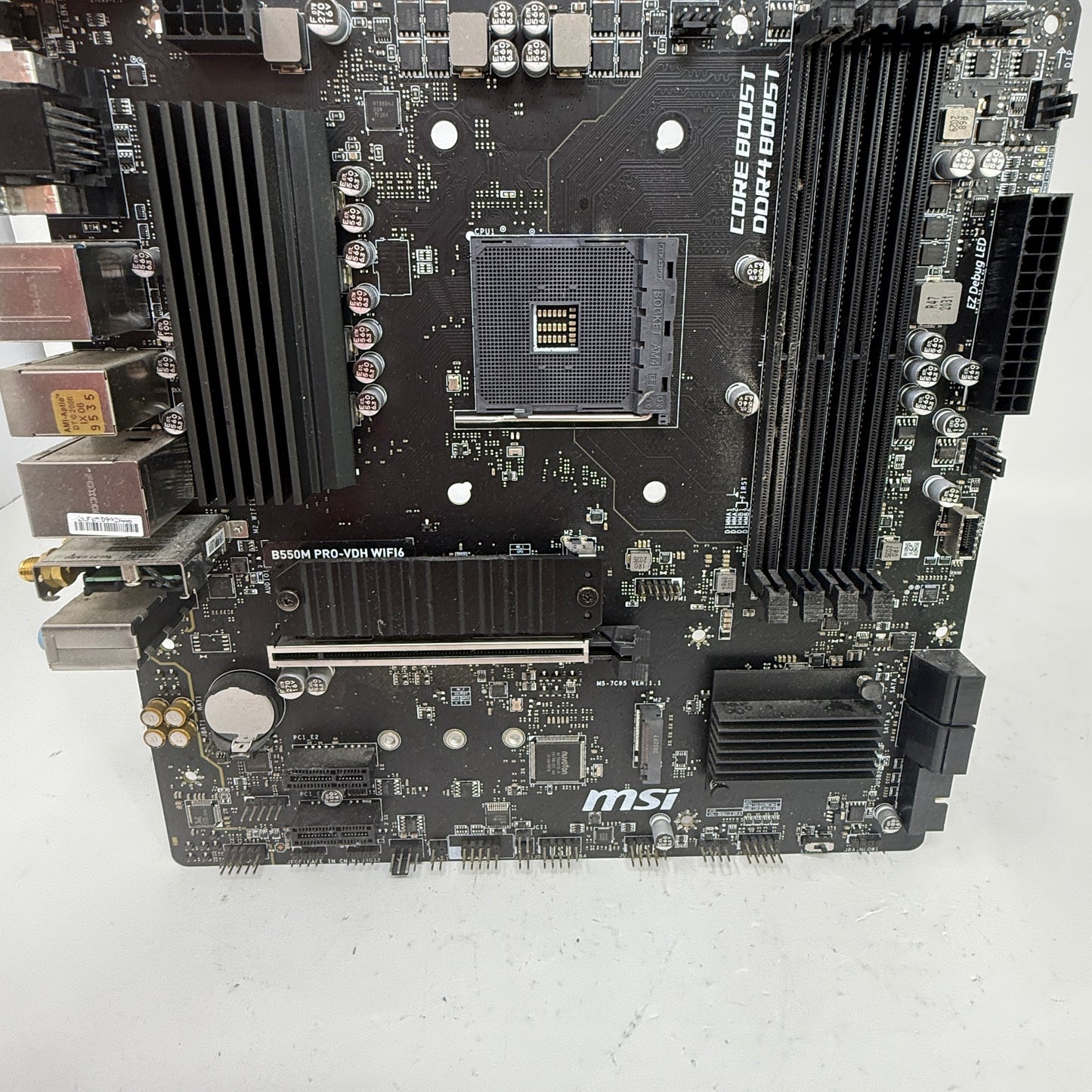 MSi B550M PRO-VDH WIFI6 AM4 mATX AMD DDR4 Motherboard