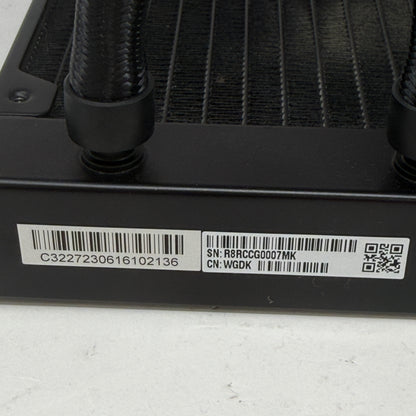 Lian Li Hydroshift II-S LCD 360  Liquid CPU Cooler Fan Black GHS2LCDS36NB