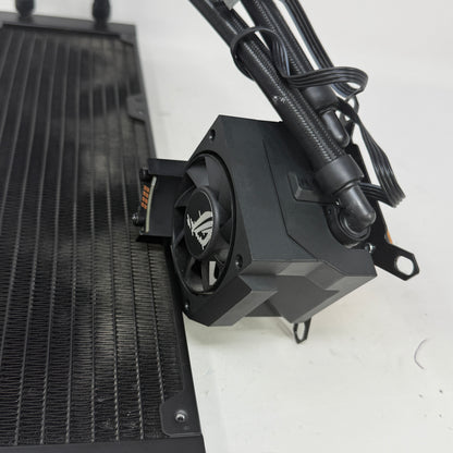 Lian Li Hydroshift II-S LCD 360  Liquid CPU Cooler Fan Black GHS2LCDS36NB