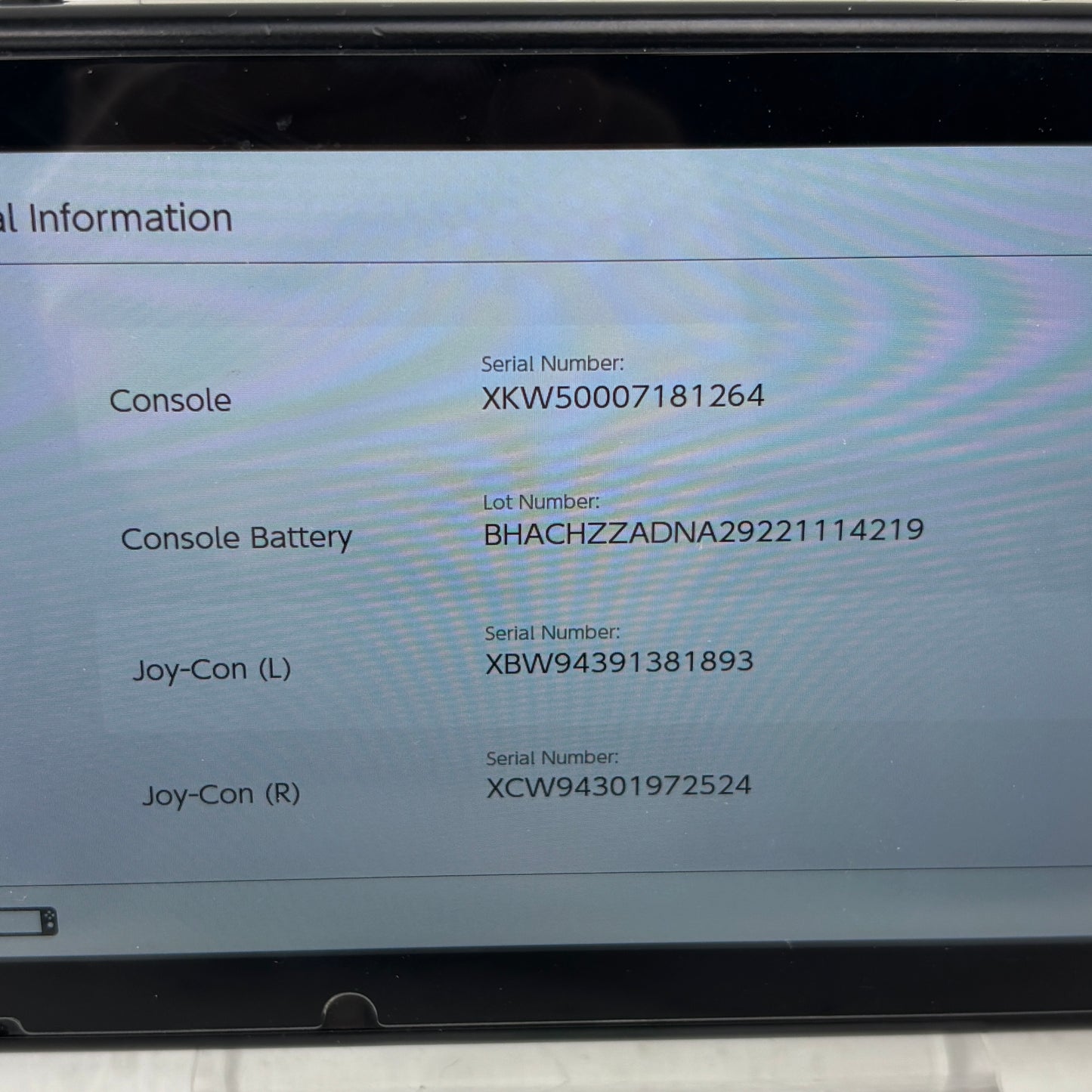 Nintendo Switch v2 Console Gaming System HAC-001(-01)  Black