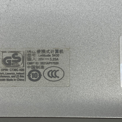 Dell Latitude 5430 14" i5-1245U 1.6GHz 16GB RAM 256GB SSD