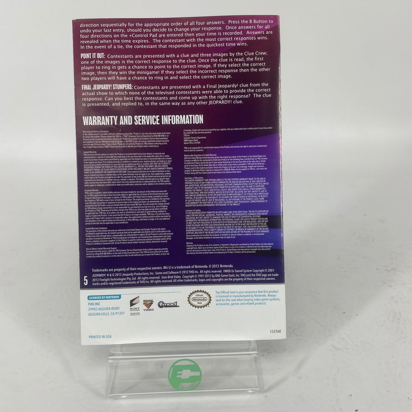 Jeopardy! (Nintendo Wii U, 2012)