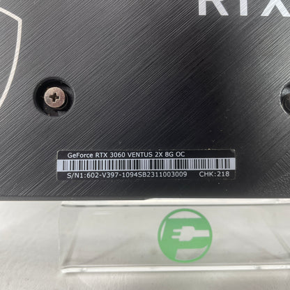 MSI GeForce RTX 3060 Ventus 2X OC 8GB GDDR6 Graphics Card G3060V2X8C