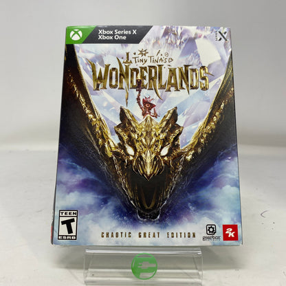 Tiny Tina's Wonderlands Chaotic Great Edition Xbox Series X New Sealed 2022