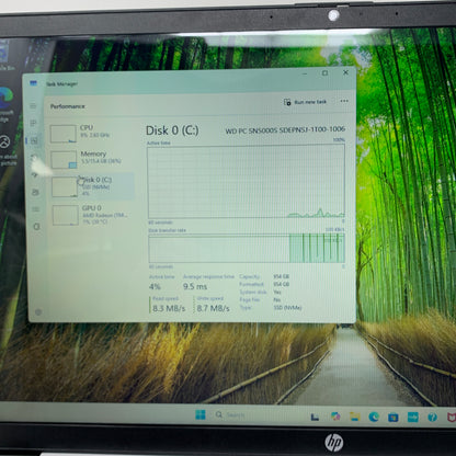 HP Laptop 3VE5PVT1 15.6" Ryzen 5 7530U 2.0GHz 16GB RAM 1TB SSD