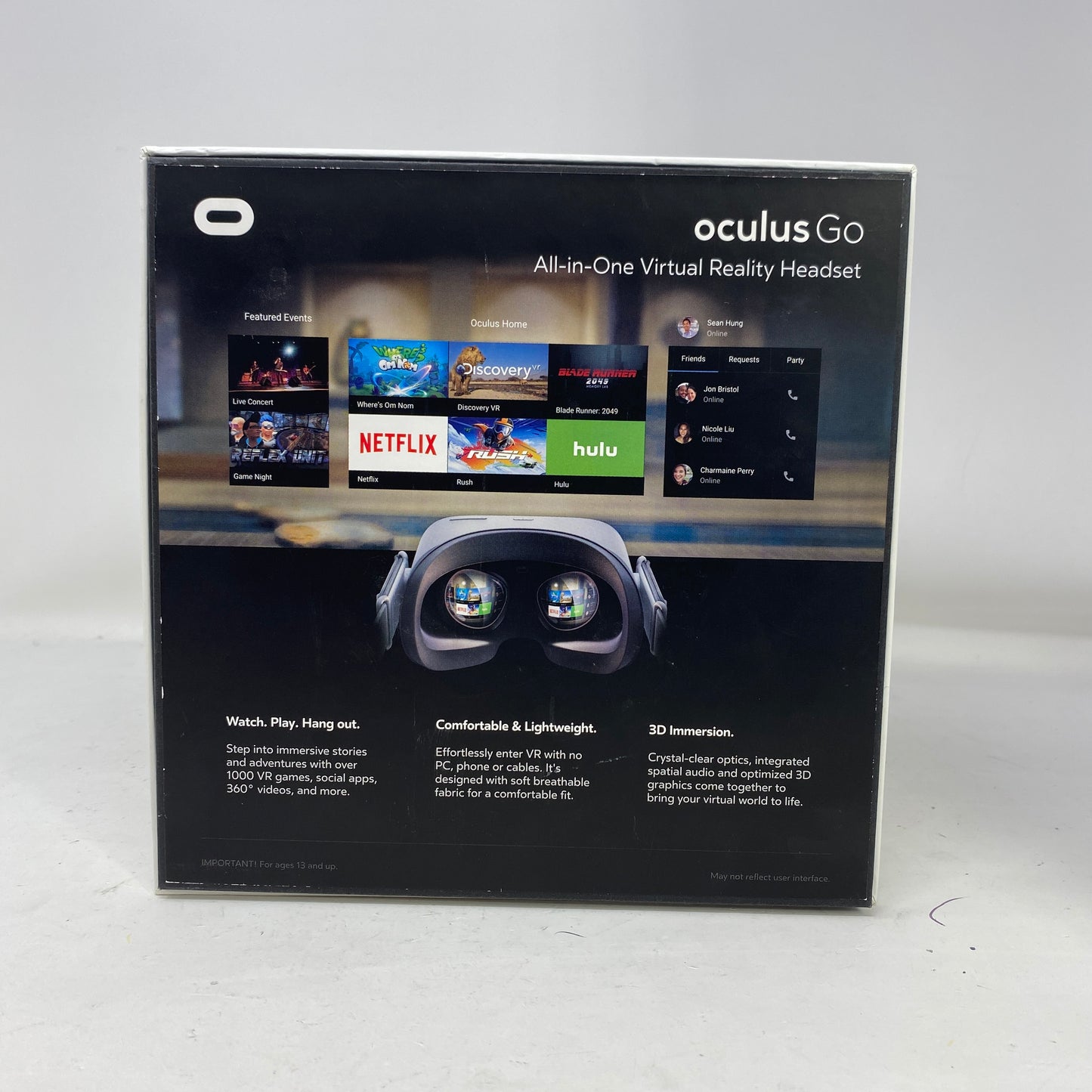 Oculus Go 32GB Standalone All-in-One VR Headset 301-00102-01