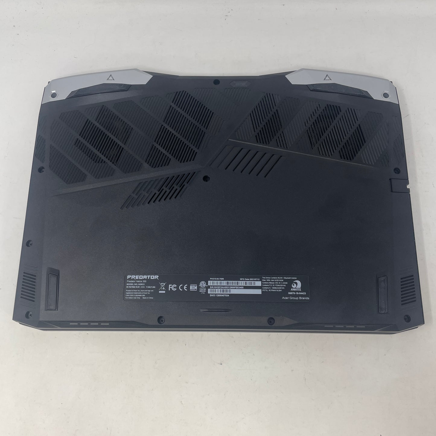 Acer Predator Helios 300 PH315-54 15.6" i7-11800H 2.3GHz 16GB RAM 512GB SSD 