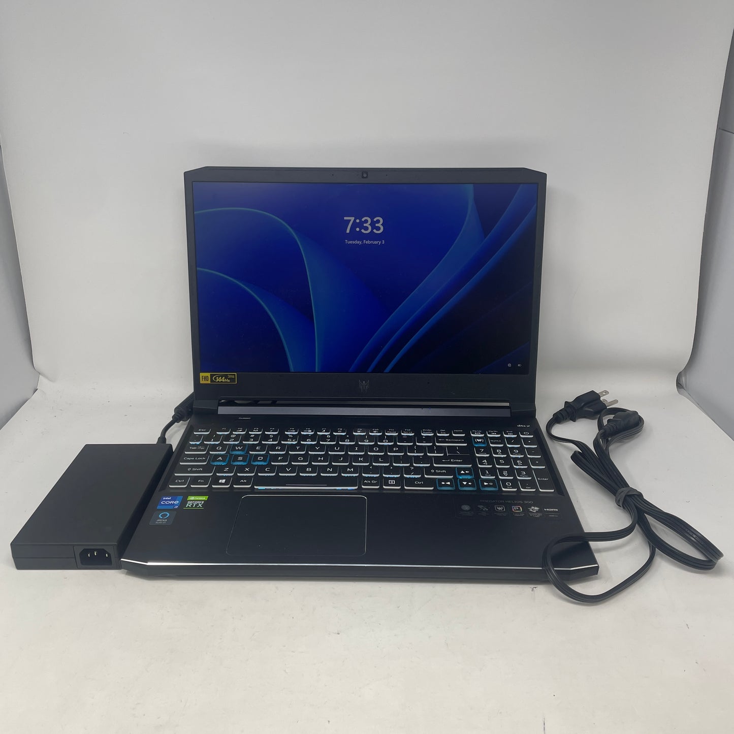 Acer Predator Helios 300 PH315-54 15.6" i7-11800H 2.3GHz 16GB RAM 512GB SSD 