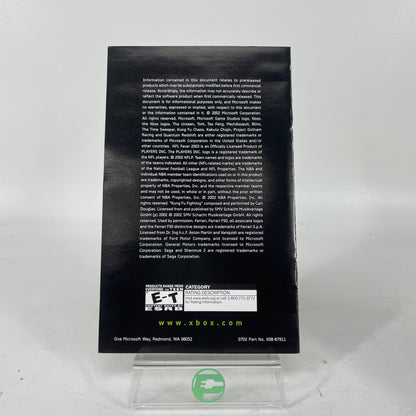Halo: Combat Evolved (Microsoft Xbox, 2001)