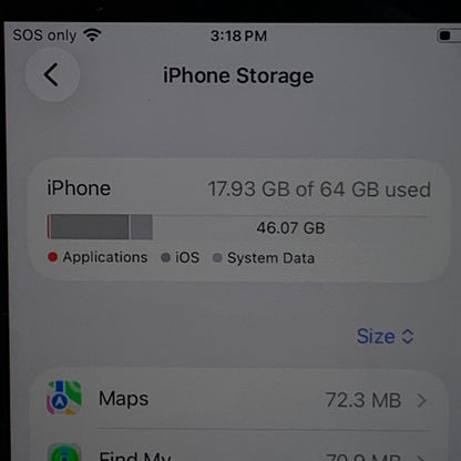 Verizon Apple iPhone SE 2nd Gen 64GB  Red MHFA3LL/A