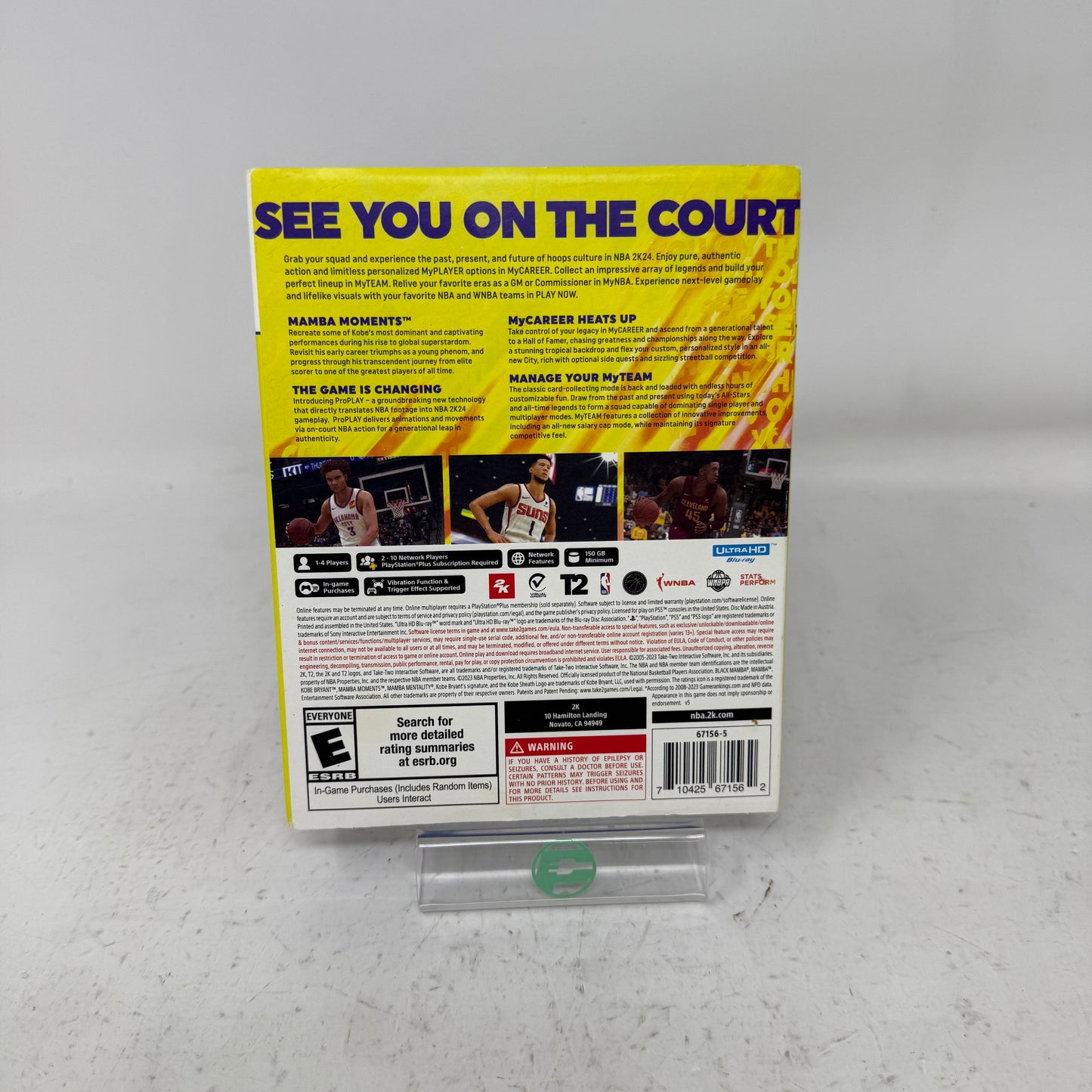 New NBA 2K24 [Black Mamba Edition] (Sony PlayStation 5 PS5, 2023)