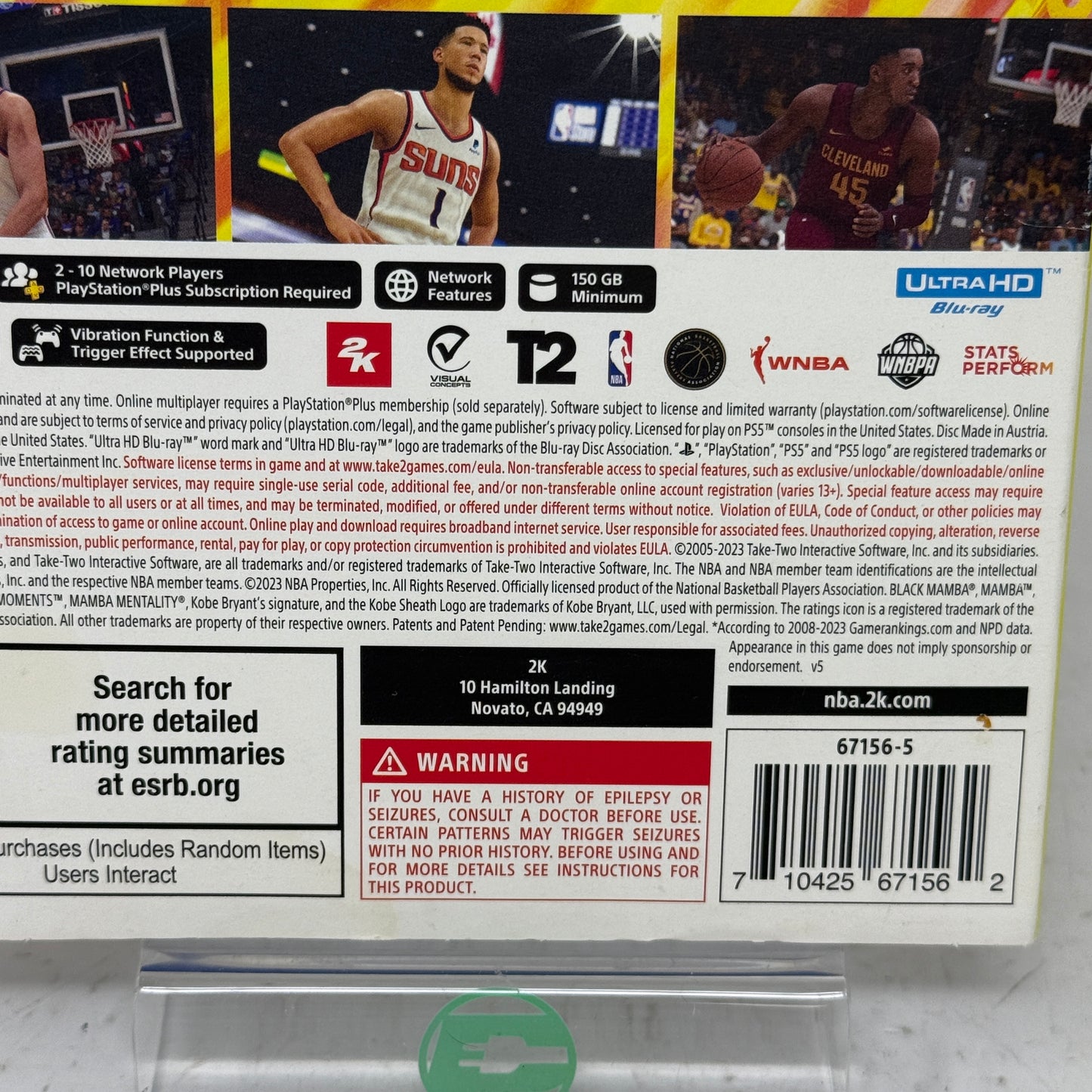 New NBA 2K24 [Black Mamba Edition] (Sony PlayStation 5 PS5, 2023)