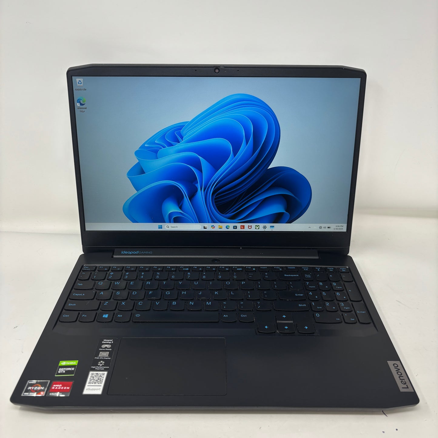 Lenovo IdeaPad Gaming 3 15ARH05 15.6" Ryzen 5 4600H 3.0GHz 8GB RAM 250GB SSD