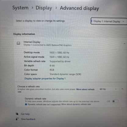 Lenovo IdeaPad Gaming 3 15ARH05 15.6" Ryzen 5 4600H 3.0GHz 8GB RAM 250GB SSD