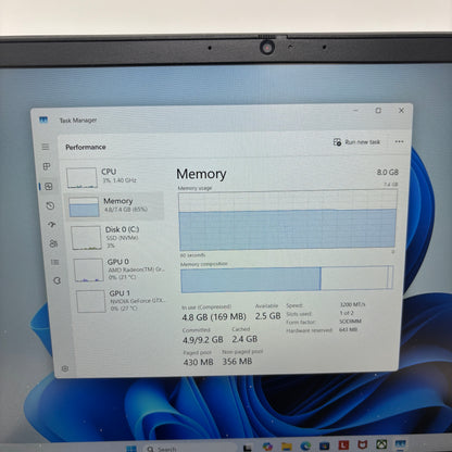 Lenovo IdeaPad Gaming 3 15ARH05 15.6" Ryzen 5 4600H 3.0GHz 8GB RAM 250GB SSD