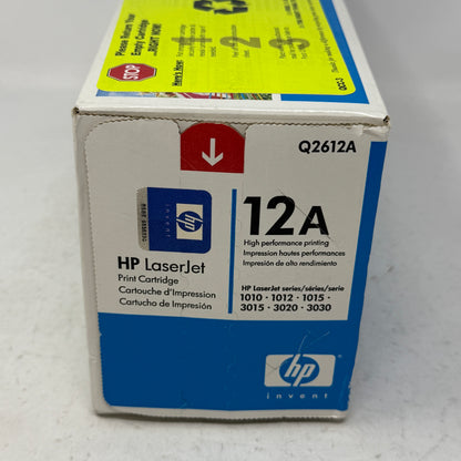New HP Laserjet 12A Black Toner Cartridge Q2612A