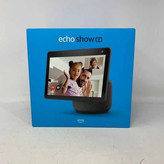 Amazon Echoshow 10 3rd Gen HD Smart Display w/ Motion & Alexa T4E4AT