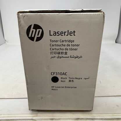 New HP LaserJet CF310AC Black Toner Cartridge M855