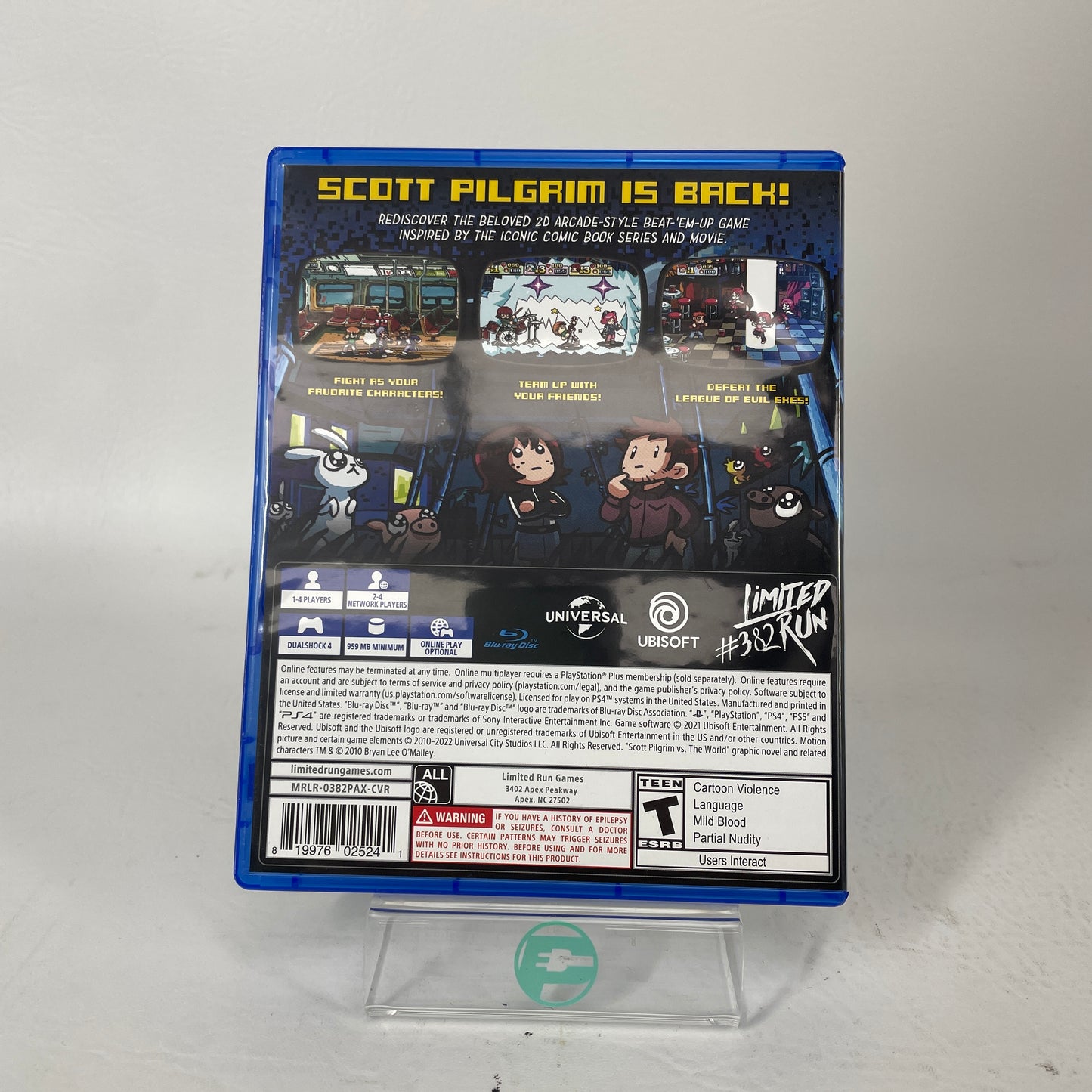 Scott Pilgrim vs The World The Game Complete Edition Retro Edition PS4  2022