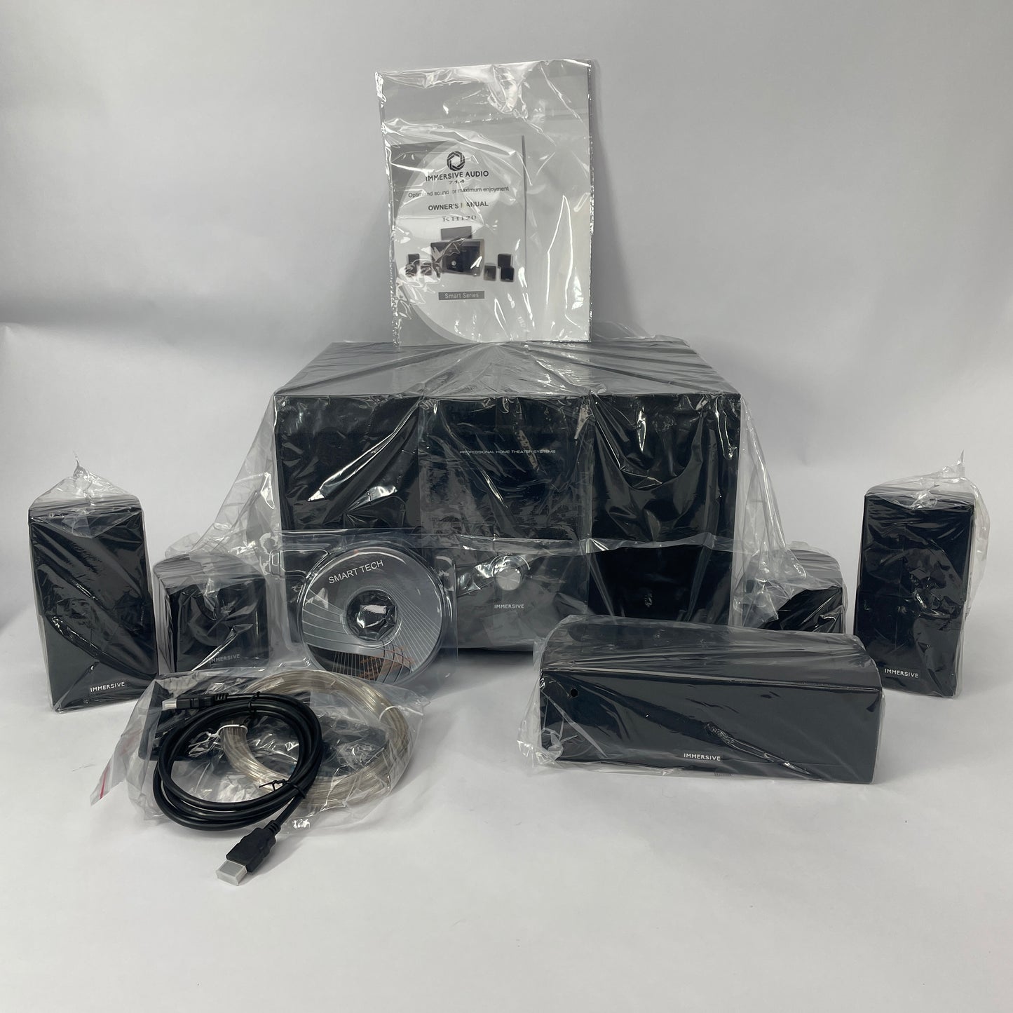 Immersive Audio 7.1.4 Professional Home Theater Speaker System KH120
