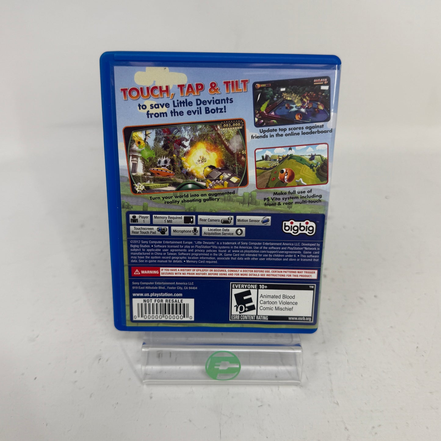 Little Deviants (Sony PlayStation Vita PS Vita, 2012)