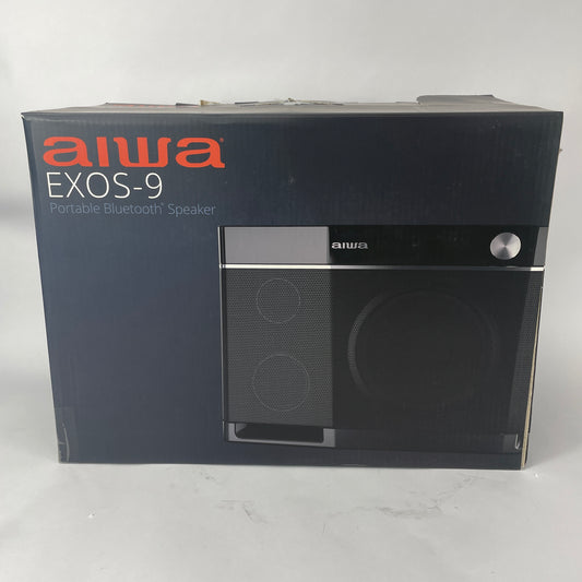 Aiwa Exos-9 Portable Bluetooth Speaker Black