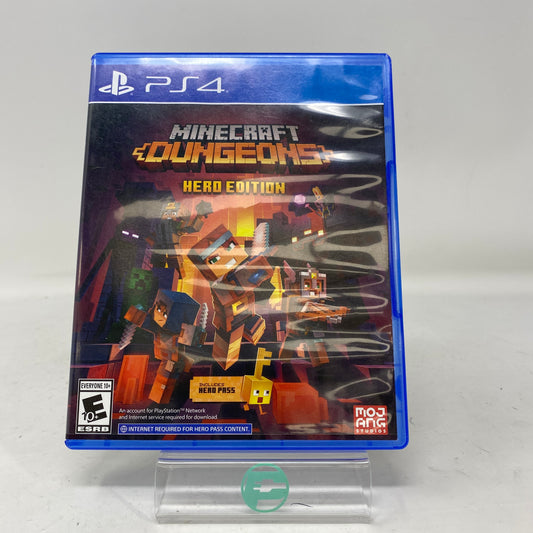 Minecraft Dungeons [Hero Edition] (Sony PlayStation 4 PS4, 2020)