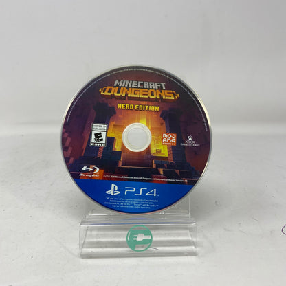Minecraft Dungeons [Hero Edition] (Sony PlayStation 4 PS4, 2020)