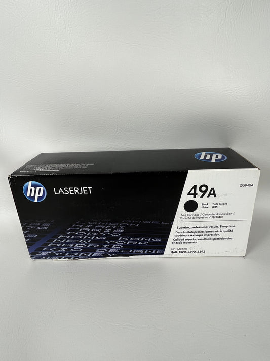 New HP LaserJet 49A Black Print Cartridge Q5949A