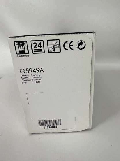 New HP LaserJet 49A Black Print Cartridge Q5949A