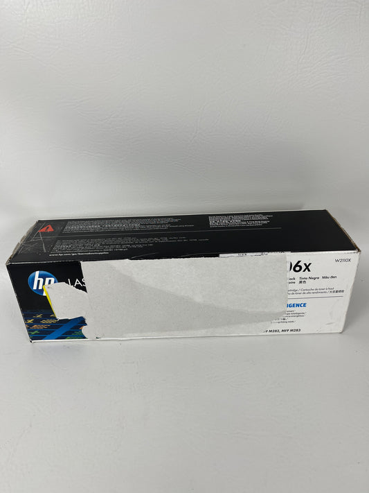 New HP LaserJet 206X Black High Yield Toner Cartridge W2110X