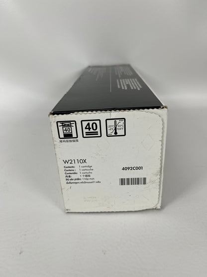 New HP LaserJet 206X Black High Yield Toner Cartridge W2110X