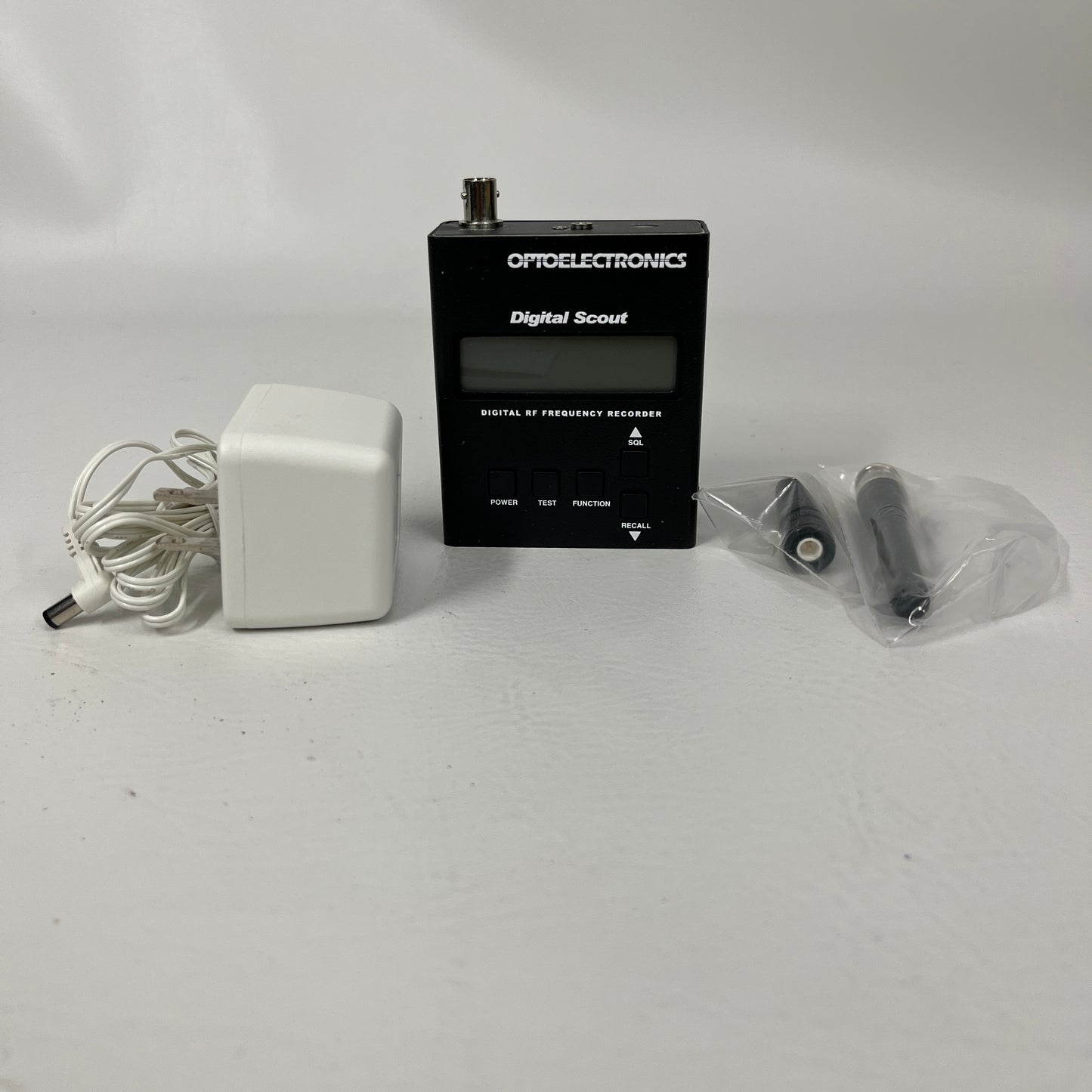 Optoelectronics Digital Scout Digital RF Frequency Counter Recorder w/ Antenna
