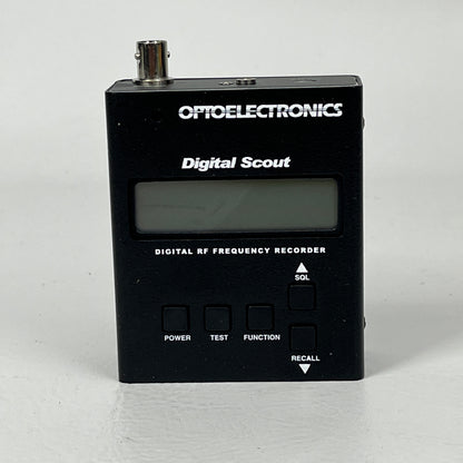 Optoelectronics Digital Scout Digital RF Frequency Counter Recorder w/ Antenna